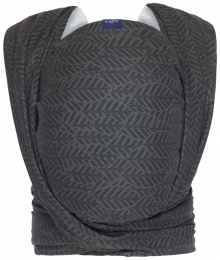 ZaffiroBeCloseGraphiteLeavesMultifunctioneleDraagdoek