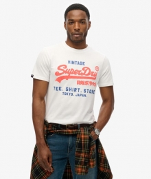 KlassiekVintageT-shirtWitGrootteM