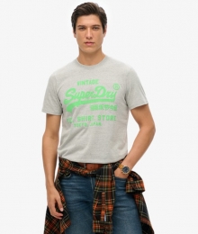 NeonVintageLogoT-shirtGrijsGrootteXL