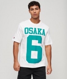 OsakaLogoT-shirtmetLossePasvormWitGrootteXL