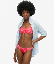 BralettebikinitopjemetPrintRozeGrootte36