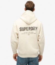 UtilitySportHoodiemetLogoenLossePasvormCrmeGrootteM