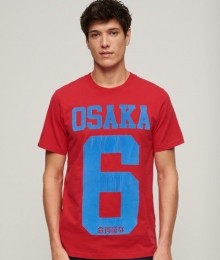 OsakaT-shirtmetPrintRoodGrootteM