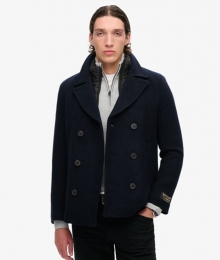 2-in-1WollenDuffelBlauwGrootteM