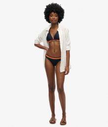 VintageBikinibroekjemetLogoBlauwGrootte36