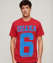 OsakaT-shirtmetPrintRoodGrootteM