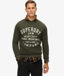 MachinedGoodsWorkwearSweatshirtmetRondeHalsGroenGrootteL