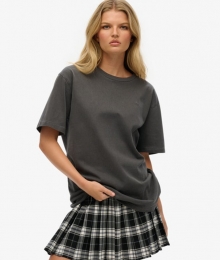 OversizedEssentialT-shirtmetRelaxtePasvormGreyGrootteL
