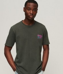 VintageTribalSurfT-shirtZwartGrootteL