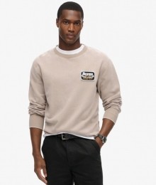 MechanicSweatshirtmetRondeHalsenLossePasvormGrijsGrootteM