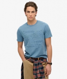 WorkwearT-shirtmetRelaxtePasvormenRelifBlueGrootteXxl