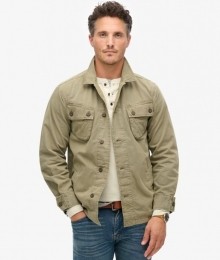 MilitaireOvershirtjasGroenGrootteM