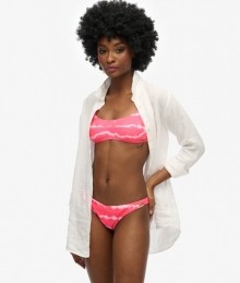 GerecycledTie-dyeBikinibroekjeRozeGrootte38