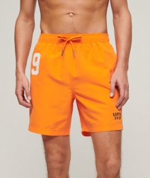 GerecycledePoloZwemshort-43cmOranjeGrootteXL