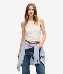 TanktopmetRuchesGrijsGrootte36
