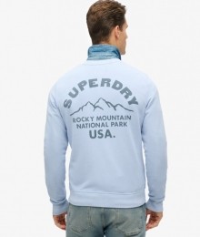 Lo-fiOutdoorMonoRelaxedSweatshirtmetRondeHalsLightBlueGrootteXxxl