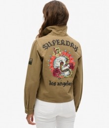 MilitaryJackmetVersieringenGroenGrootte40