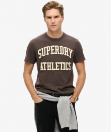 VintageAthleticShortSleeveT-shirtGroenGrootteM