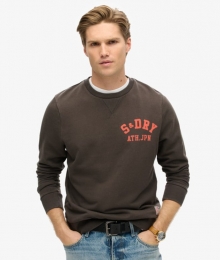 AthelticSweatshirtmetPrintZwartGrootteL