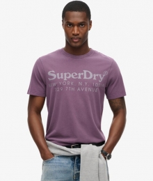 VenueT-shirtmettonsurtonLogoPaarsGrootteXL