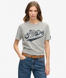 ArchiveT-shirtmetPrintGrijsGrootte44