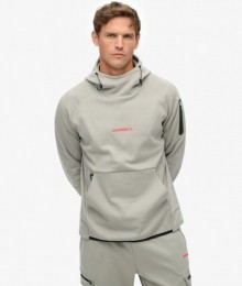 TechHoodiemetLogoenLossePasvormDonkergrijsGrootteS
