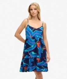 MiniBeachCami-jurkBlauwGrootte34