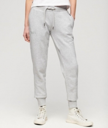 EssentialJoggingbroekmetLogoLichtgrijsGrootte38