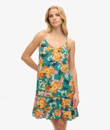 MiniBeachCami-jurkTurkooisGrootte44