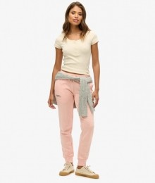 EssentialJoggingbroekmetLogoRozeGrootte42