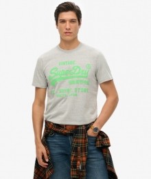 NeonVintageLogoT-shirtGrijsGrootteXxl