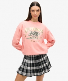 TravelSouvenirSweatshirtmetLossePasvormRozeGrootte36