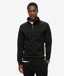 TechSweatshirtmetHalveRitsenLossePasvormBlackGrootteXxxl