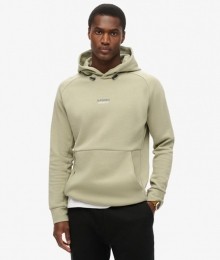 SportTechHoodiemetLossePasvormenLogoGroenGrootteL