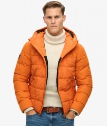 Expedition-pufferjasmetCapuchonOranjeGrootteXL