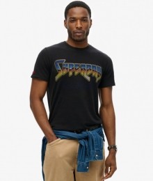 RockBandT-shirtmetGrafischePrintZwartGrootteM
