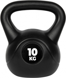 VirtuFitPVCKettlebell-10kg-Zwart
