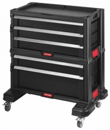 Keter237007ModuleLadenkast5Lades-Zwart