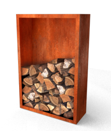 EguraCortenstaalHoutopslagmetachterwand1000x385x1500mmGeroba-Geroba