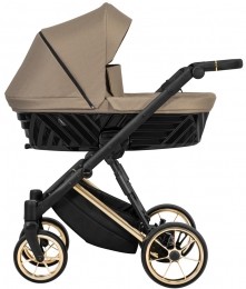 KunertIventoPremiumGoldCaramelMacchiato2-in-1KinderwagenIVE-10-GOLD