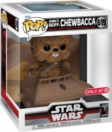 FunkoPop619StarWarsJabbasSkiffChewbaccaSpecialEdition