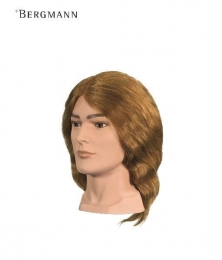 BergmannOefenhoofdAmigozonderbaardlichtbruin20cm