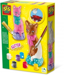 SES-GietenenSchilderenGlitterKat