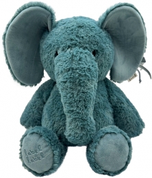 LabelLabelElephantEllyBlauw34cmKnuffel