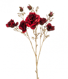 Rosesprayx3dkred110cmEmerald-Emerald