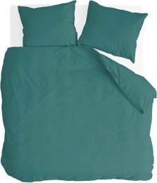 ByrklundDekbedovertrekGoVelvet-200x220-Voor100Polyesterachter100Katoen-Groen