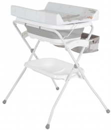 CangarooComoGreyOpvouwbareBadsetmetBadstandaard