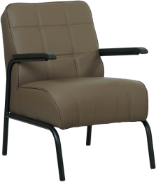 BruinelerenindustrileretrofauteuilAhead-HermesLeerLeverbruinleer