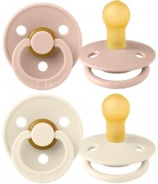 BibsIvoryBlush0-6mnd2StuksFopspeen110256