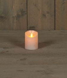 KaarsParelWaxRustiekBewegendeVlam75X10Cm3XaaaTimerAnnasCollection-Annascollection